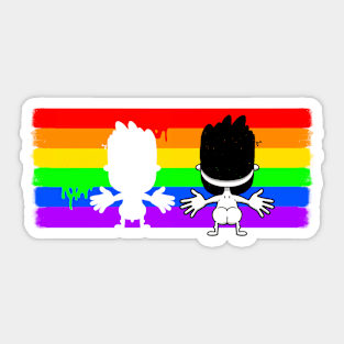 Pocket Gay Bum Pride Sticker